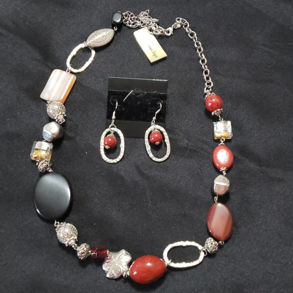 Premier Design Ignite Necklace and Earrings